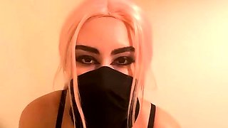 Masked ASMR Dominatrix Femdom Video