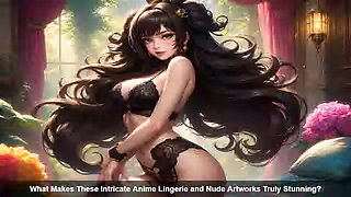 What Makes These Intricate Anime Lingerie and Nude Artworks Truly Stunning
