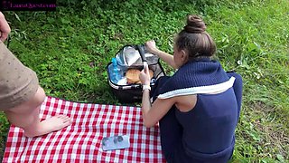 Laura Quests Public Nudity Fuck in Car