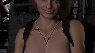 Jill Valendine Bus Ride Sex POV