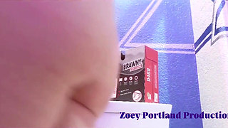 Zoey Portland Shows off Her Sexy Stepmom Body in the Bathroom!and Sees How Many Fingers She Can Fit in Her Tight Pink Pussy This
