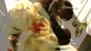 Claudia Price And Syren Sexton In Sexual Group 1 Bdsm Trio With Busty Blonde And Brunette Share A Cumshot