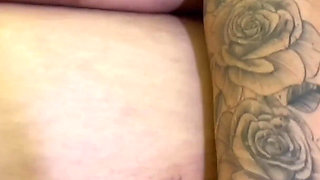 BBW Mary Juana fucks herself