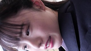Horniest Asian schoolgirl massive cumshot in group sex