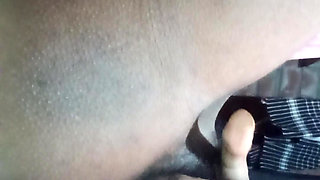 Desi workout by desi skinny girl with jumping tits and fingering her asswhole and hairy black pussy.