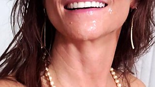 Leann amateur beautiful brunette with big boobs