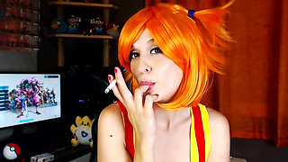 Misty Pokemon Sexy Smoking