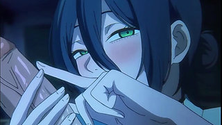 Quick Blowjob, Quick Orgasm, Quick Swallow - Reze Was a Professional