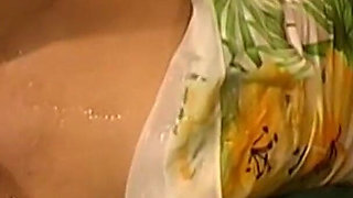 Blonde Slut Sucks Multiple Cocks and Takes Messy Facials
