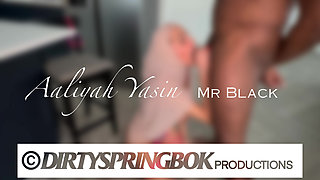 Hungry Muslim Girl Breaks Her Fast with BBC