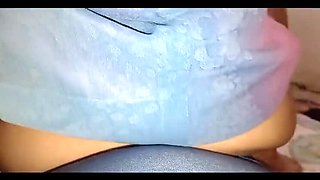 Blonde Teen Amateur Taken Advantage Of - Innocent Petite Sucking and Riding Huge Cock