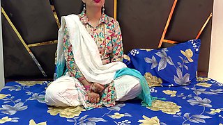 Bhabhi flirts with her devar as she dreams of getting pregnant during intense fucking with real ejaculation