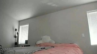 Stacked brunette goes solo toys and masturbation