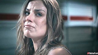 Oiled hardcore orgy fuck with slutty Anna Claire Clouds and Roxie Sinner