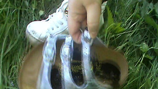 Outdoor Caution I Piss Even in Shoes