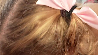Naughty College Girl Gets Facial Then Creampied