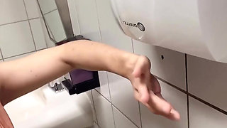 Piss in Toilet Room Hana Cute