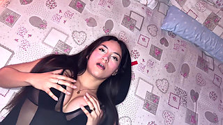 NoGagLola BLACK DRESS SLOPPY DEEPTHROAT HD