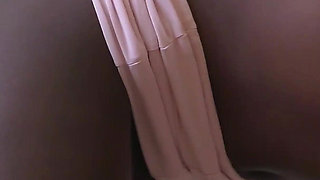 Beautiful African ass fucked and creampied in POV