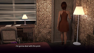 Young and Hot Waitress Dominated and Fucked by an Ugly Old Boss