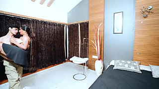 Indian hot girl with Chinese boy after sex with Teju