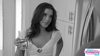 Cum Crazy Scarlet Skies  Jade Maris Double Team Big Dick Stepbrother For Double Date Breeding: Porn