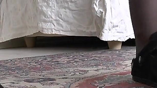Sniff My Cheesy Nylon-slippered Feet