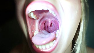 Sexy blonde chick solo masturbation