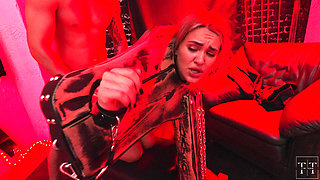 The Whore Submissively Accepts Her Punishment