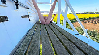 Masturbating outside at Windmill