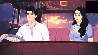 Financial domination in a summertime cartoon fantasy with Pritika