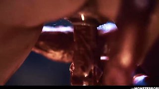 Mind Control Monster Fucks Cute Asian Girl Hard Until She Cums