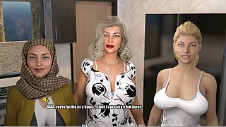 Moving day at grandma's house with a barely legal babe having some fun