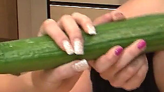 Matters Scene-1 gorgeous Lesbians Chloe Lovette&maisie Rain Fucking in the Kitchen with a Cucumber