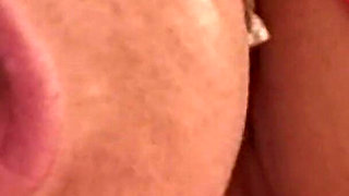Close up of the Wife Moaning While the Cuckold Fuck Her