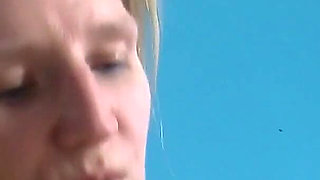 Two beautiful milfs love sharing a single cock inside their pussies