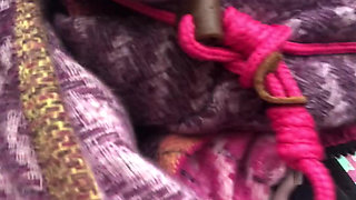 Flashing My Tit with Rock Hard Nip in Fucking Filthy Weather