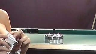 Smokey Blowjob in a Bar