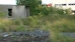 Red hair milf humiliating red ass whipping pussy stretching outside