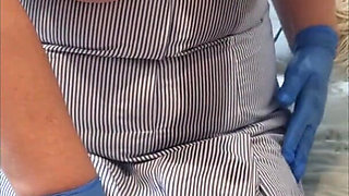 Naughty Nurse Julie - Oiled Tits & Bare Pussy Tease - 002-v-v-4-nurse-boobs
