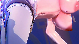Genshin Impact - Zibai’s Private Night Sex with Aether - 3D Hentai Animations