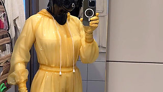 I Love This Heavy Rubber Helmet