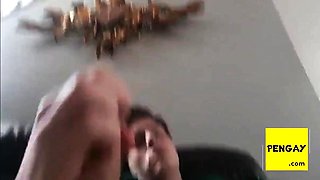 Skinny Twink Cums on Webcam