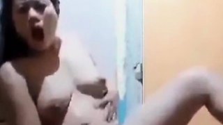 Philippines Love plays with Big cucumber
