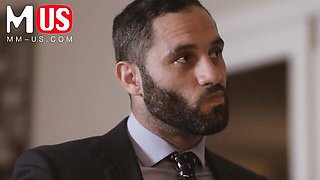 Spicy blonde with natural tits Athena Faris fucked by bearded lover