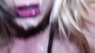 Teen Cum Slut Loz Lorrimar in Amateur Gangbang Swinger Party Sucks and Fucks Older Guys