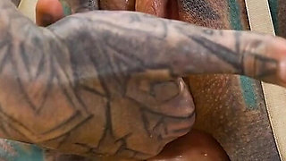 Extreme Dap & Massive Squirt Threesome with Deepthroat