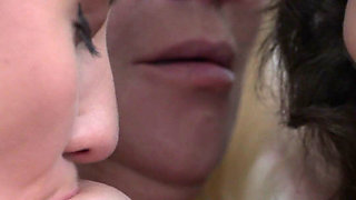 Stepmom Teaches Step Daughters About Sex