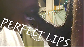 Perfect Lips Made Him Bust a Hard Nut! From Her Sloppily Deepthroating His Dick
