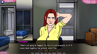 Lust Town - Gameplay - Roleplay - Camshow 2- Exposed Herself Completely